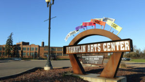 The Franklin Arts Center Sign in Brainerd