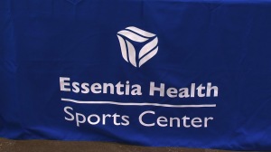 Essentia Health Sports Center Logo on Banner