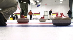 Curling Stones and Curlers