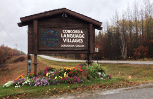 concordia-language-villages-college-sign