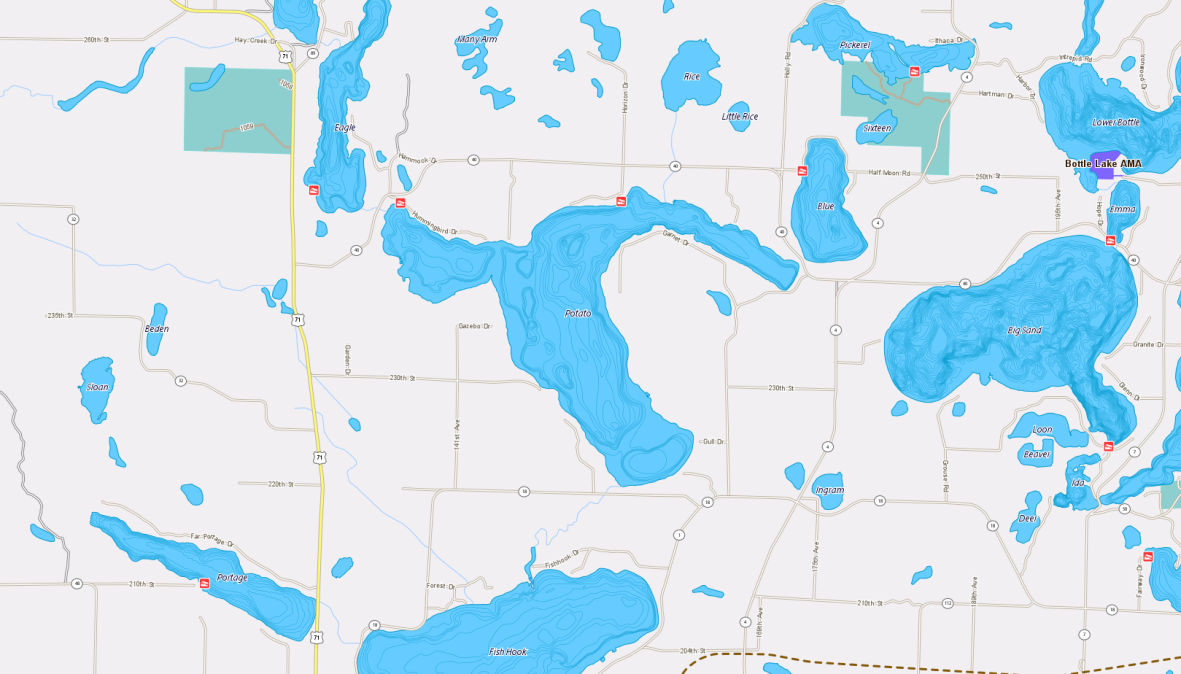 Lake of the Week Potato Lake Lakeland PBS
