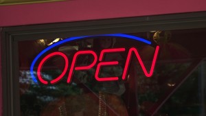 Business "Open" Sign Generic