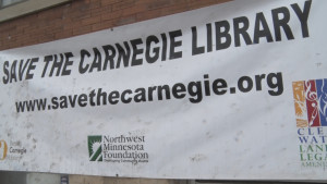 Save teh Carnegie Library Banner