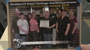 High School Food Service Honored