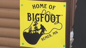 Home of Big Foot Remer MN Sign