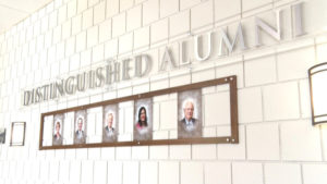 Distinguished Alumni Wall at Bemidji State University (BSU)