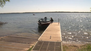 Fishing Boat at the End of a Dock