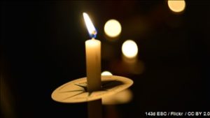 Candle at Vigil