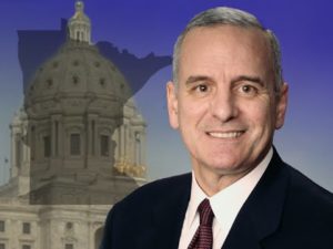 Governor Dayton Minnesota and Capitol Background Generic