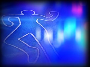police lights found person murder homicide 