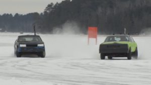 Garfield Lake Ice Racing