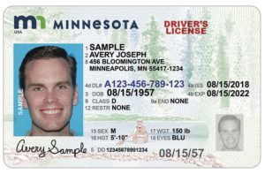 Minnesota Adult Standard Driver License