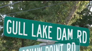 gull lake dam road