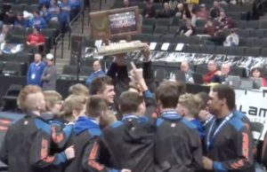 Long Prairie-Grey Eagle/Browerville Wrestling wins state title