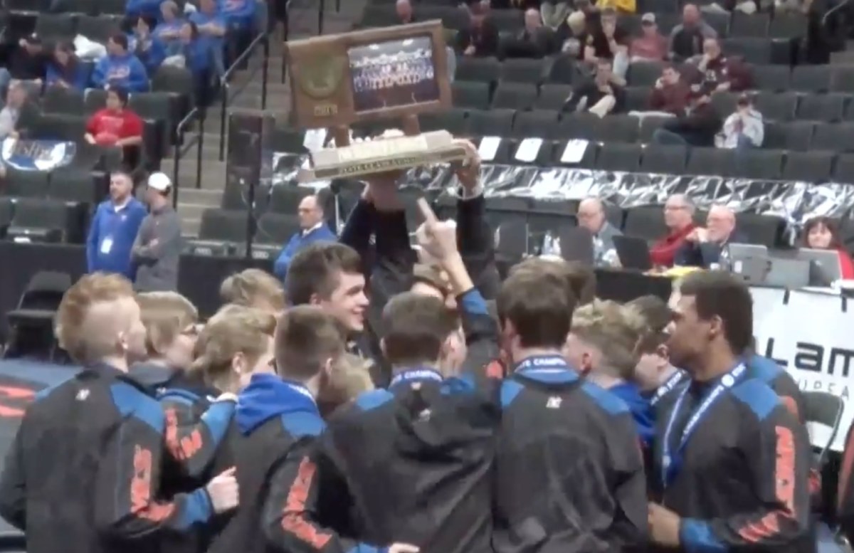 Long Prairie-Grey Eagle/Browerville Wrestling Wins State Championship