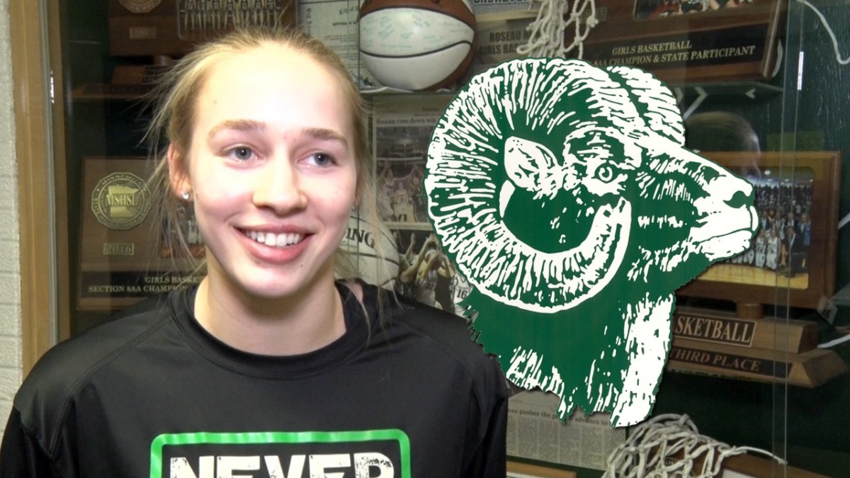 Roseau's Kacie Borowicz Named Miss Basketball Lakeland PBS