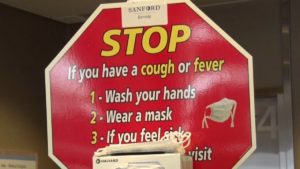 Sanford Health Flu Visitor Restrictions 16x9