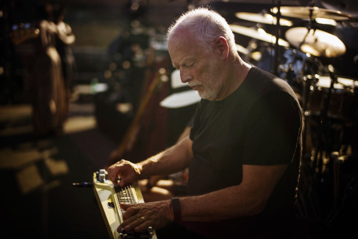 David Gilmour playing the amphiteatre in Pompeii for the first time in 45 years since Pink Floyd recorded a concert film there in 1971, and the first time ever since the erruption of Vesuvius in AD79 that there has been an event with an audience in the venue.