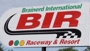 Brainerd International Raceway BIR Sign sqk