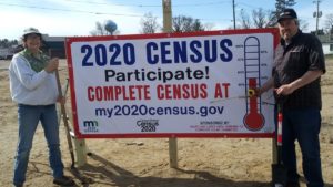 Census Billboard Park Rapids Hubbard County sqk
