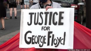 George Floyd Protest Sign 2 sqk ONLY