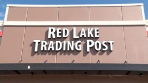 Red Lake Trading Post Sign 16x9