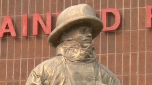 Brainerd Fire Department Statue sqk