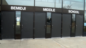 Bemidji Middle School Doors Entrance 16x9