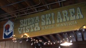 Buena Vista Ski Area Sign Chalet sqk