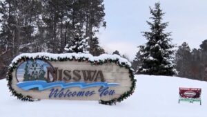 Nisswa Sign Trees Stolen 16x9