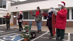 The Center Christmas Holiday Cookies Singing Caroling 2 16x9