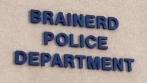 Brainerd Police Department Sign sqk