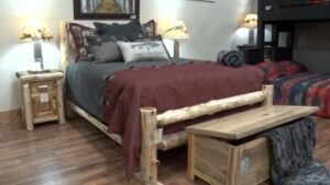 Lonesome Cottage Rustic Furniture Bed 16x9