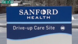 Sanford Health Drive-Up Site Sign Bemidji 16x9