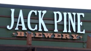Jack Pine Brewery Sign sqk