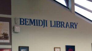 Bemidji Library Sign 16x9