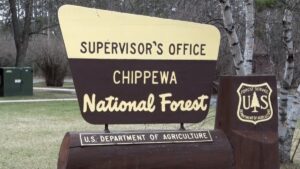 Chippewa National Forest sign 16x9