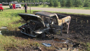 Fiery Car Crash Hubbard County 2 16x9