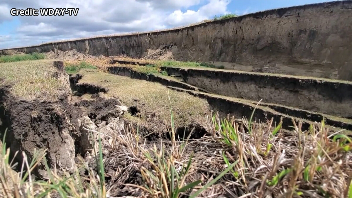 Part of Bean Field at Farm Near Climax Suddenly Collapses Lakeland PBS