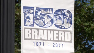 Brainerd 150 Anniversary Banner sqk