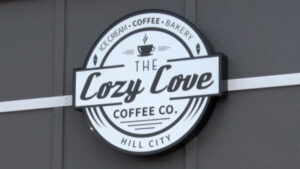 Cozy Cove Coffee Co. Sign 16x9