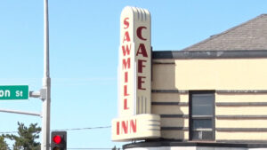 Sawmill Inn Restaurant Sign sqk