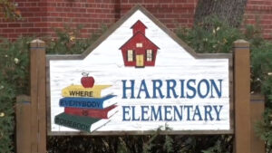 Harrison Elementary Sign 2 sqk
