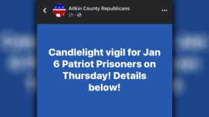 Aitkin County GOP Vigil Post 16x9