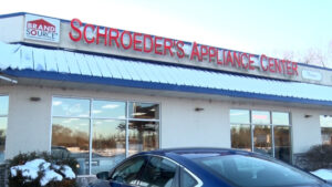 Schroeder's Appliance Center Sign 16x9