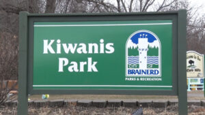 Kiwanis Park Brainerd Sign 16x9