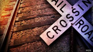 Railroad Crossing Train Tracks Crash Accident 16x9