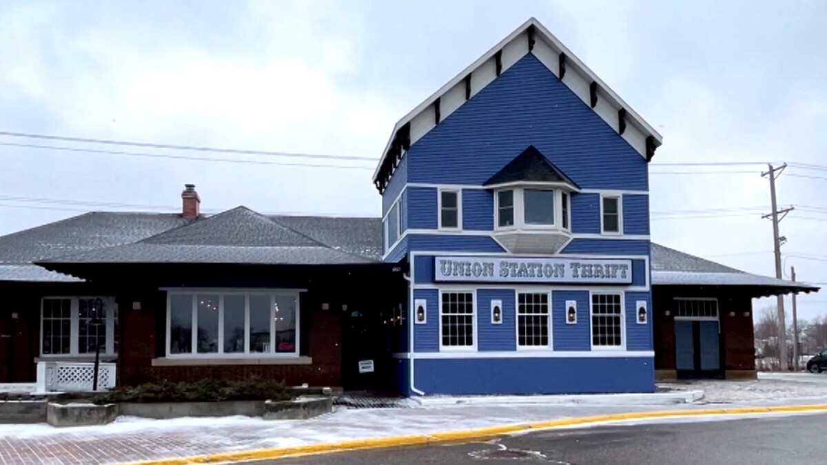 Bemidji's Old Union Station Restaurant Renovated Into New Thrift Store