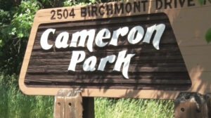 Cameron Park Sign sqk