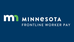 Minnesota Frontline Worker Pay Logo sqk